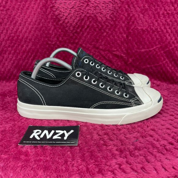 Converse Jack Purcell LTT Ox Black White Low Top Sneakers